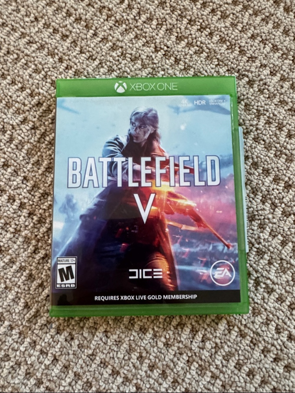 Xbox One Battlefield V (Green) — Action Shooter